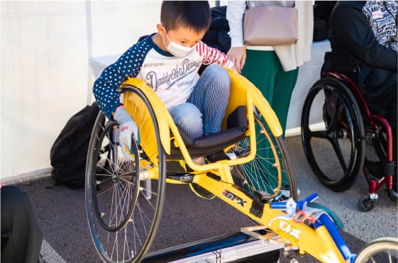 車いすレーサー