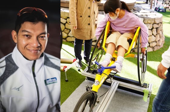 車いすレーサー