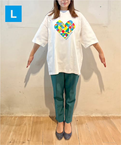 160cm ⁄ Lサイズ着用